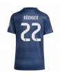 Billige Real Madrid Antonio Rudiger #22 Bortedrakt Dame 2025-26 Kortermet